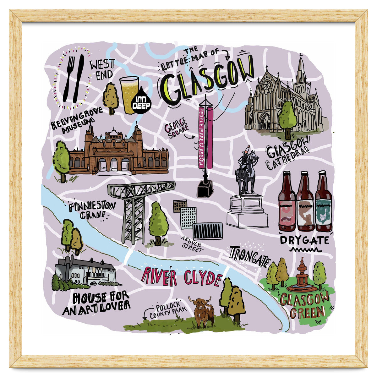 Little Map of Glasgow