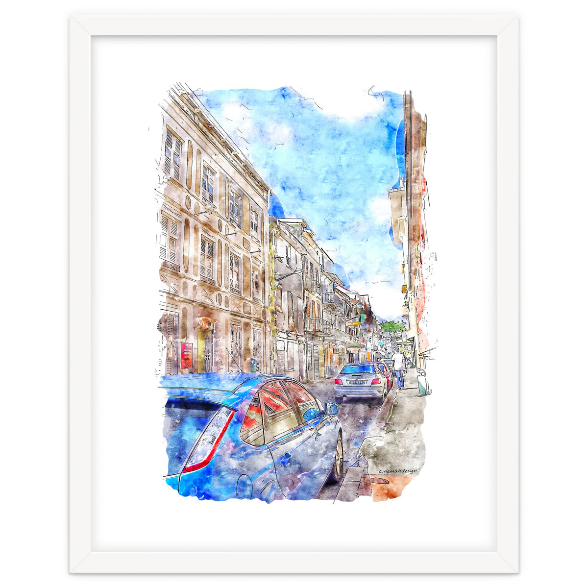 Street of Fort-de-France