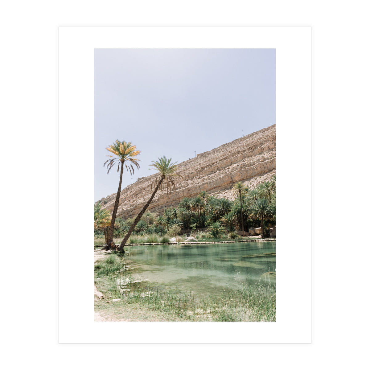 Tropical Oasis Portrait (Print Only)
