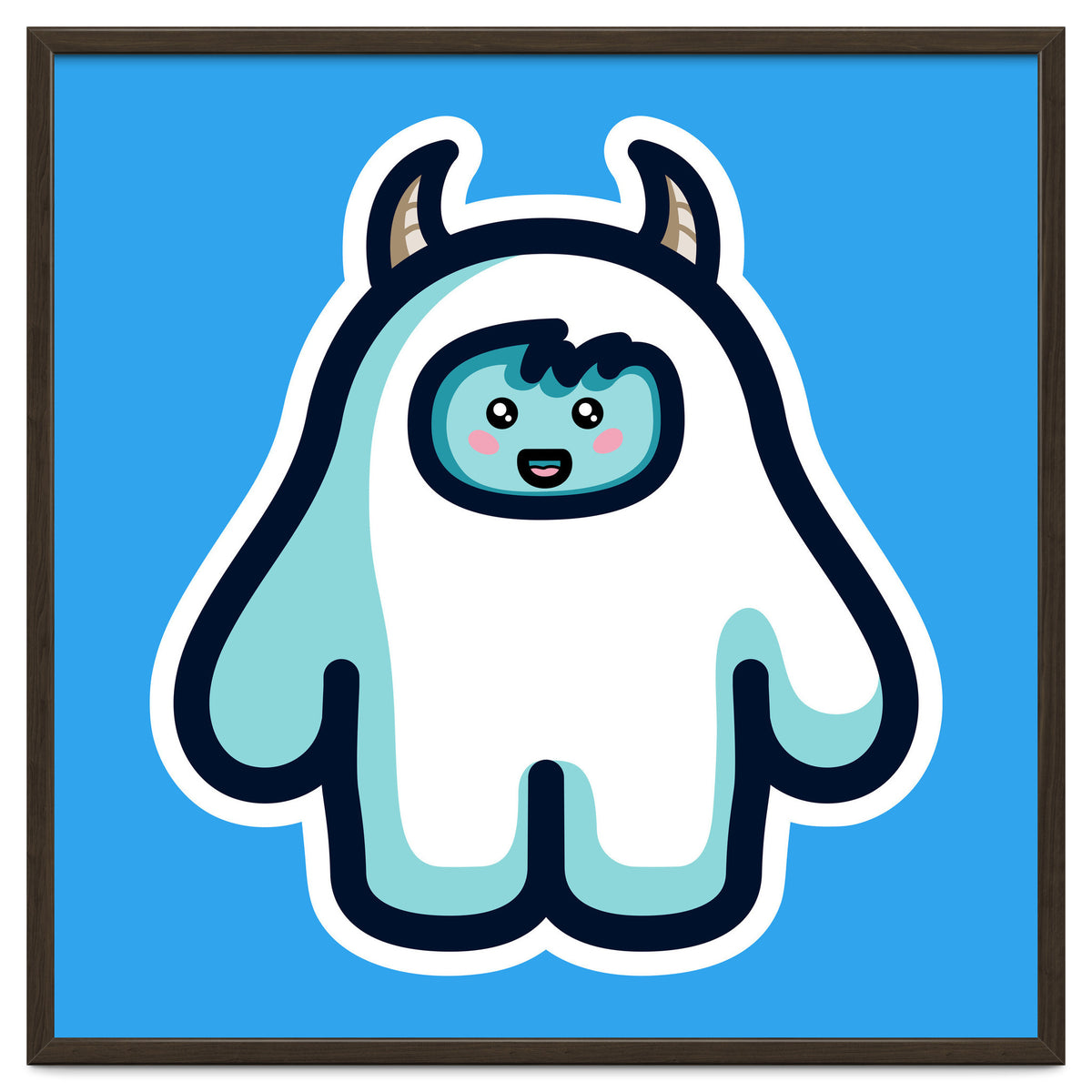 Kawaii Cute Abominable Snowman Yeti