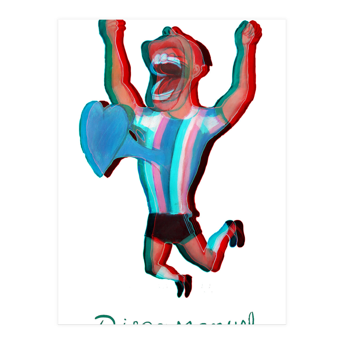 Gol De Argentina 3d B (Print Only)