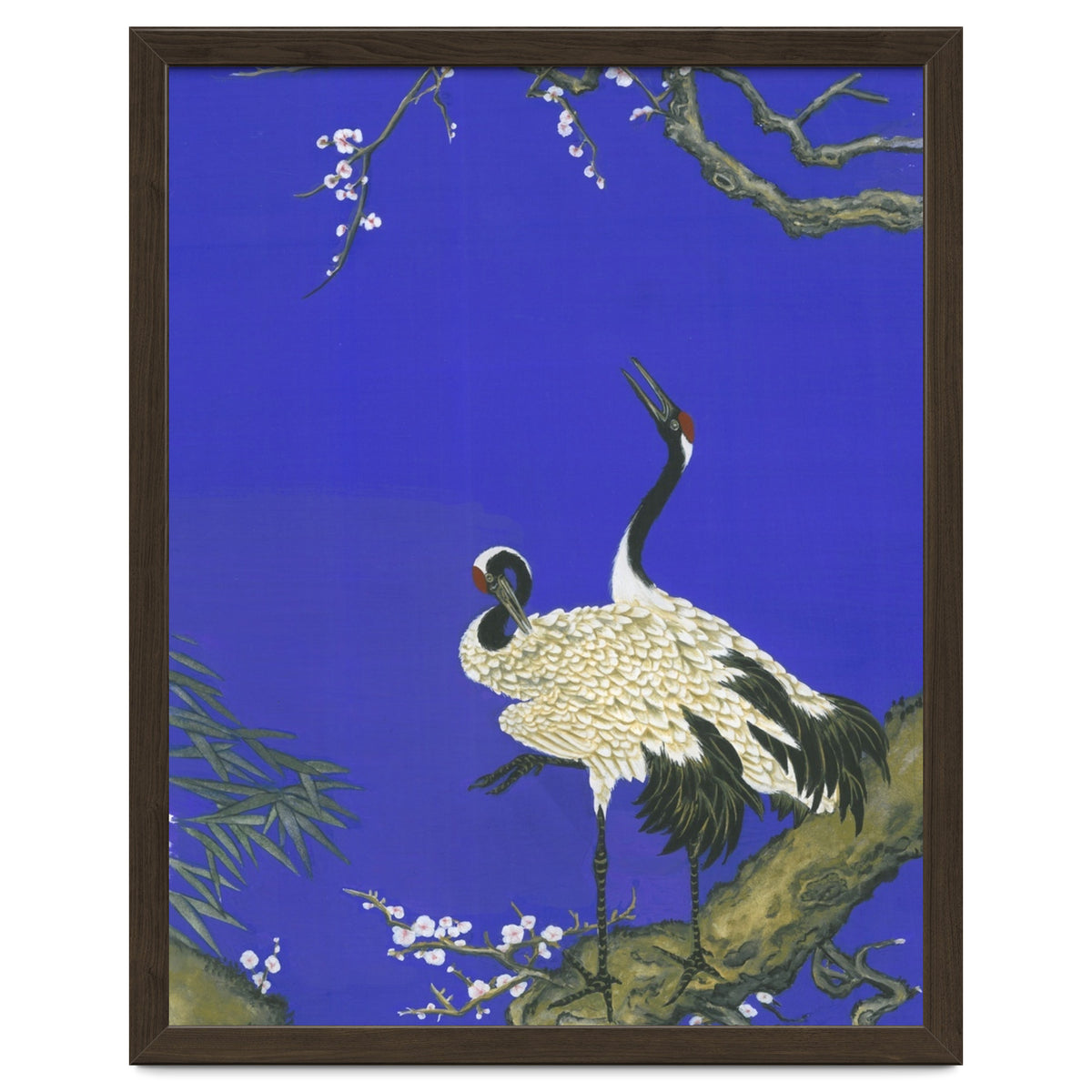 Cranes & Peach Blossom