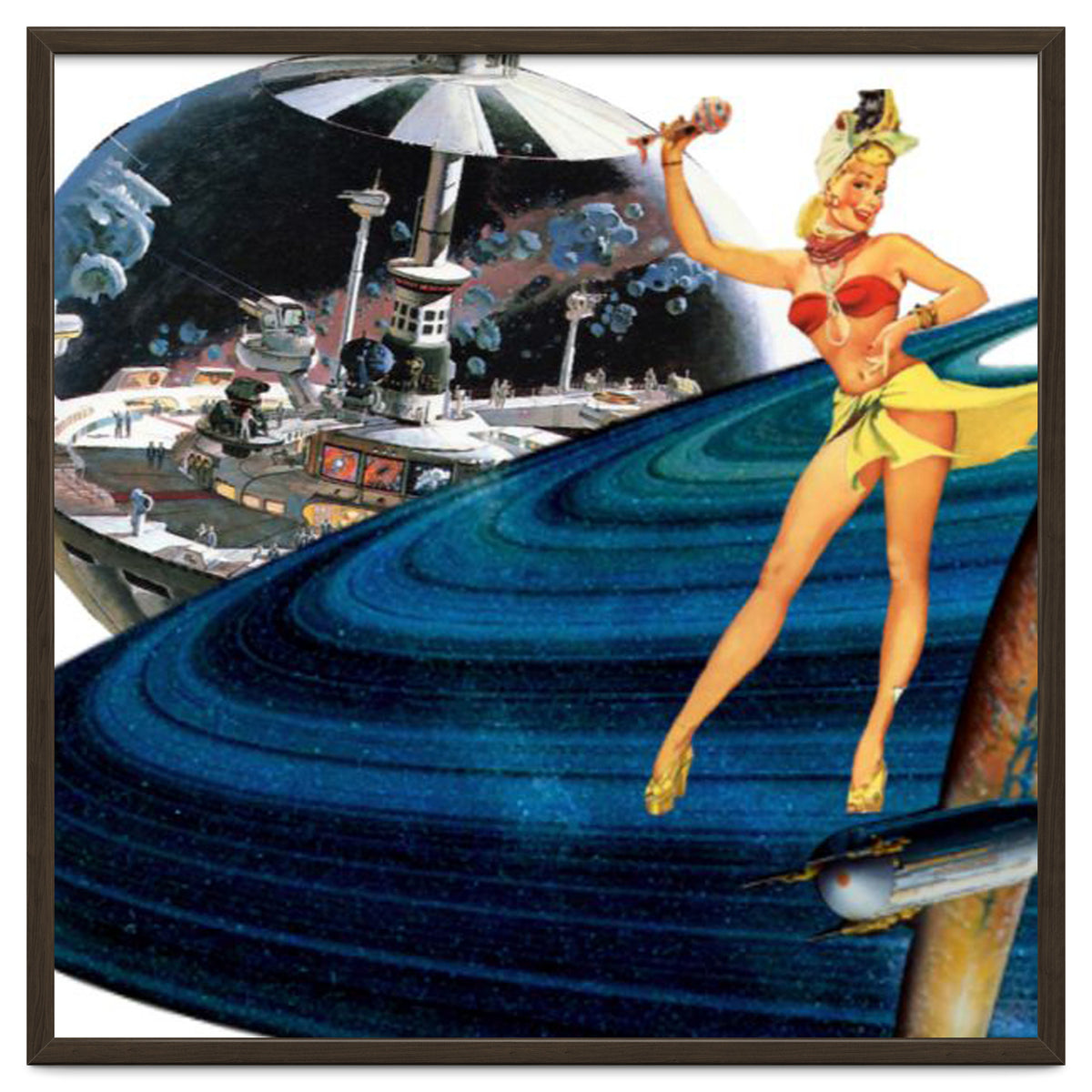 Dancer on Saturn Rings