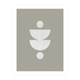 Mid-Century Modern No.23 - Woodblock Print (Print Only) thumbnail