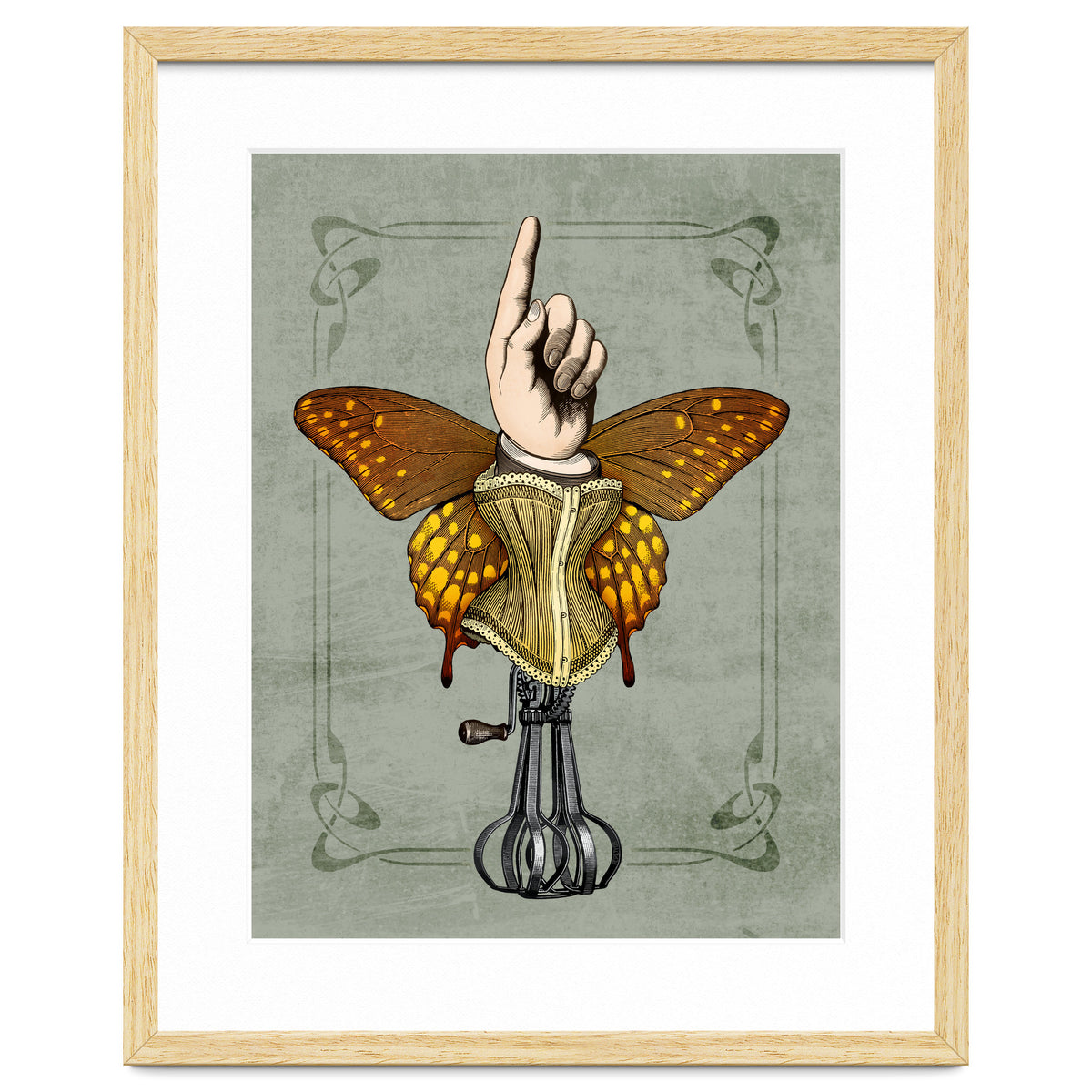 Butterhand Portrait
