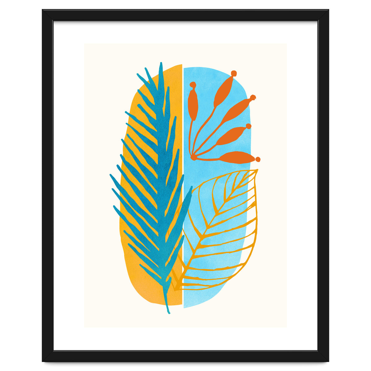 Beach Flora Abstract