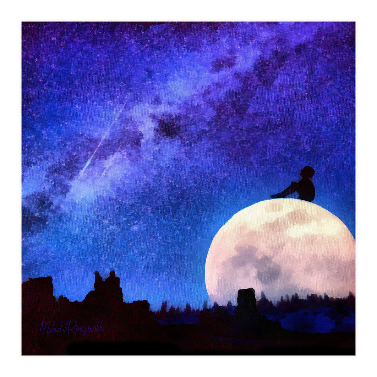 Around Night (Print Only)