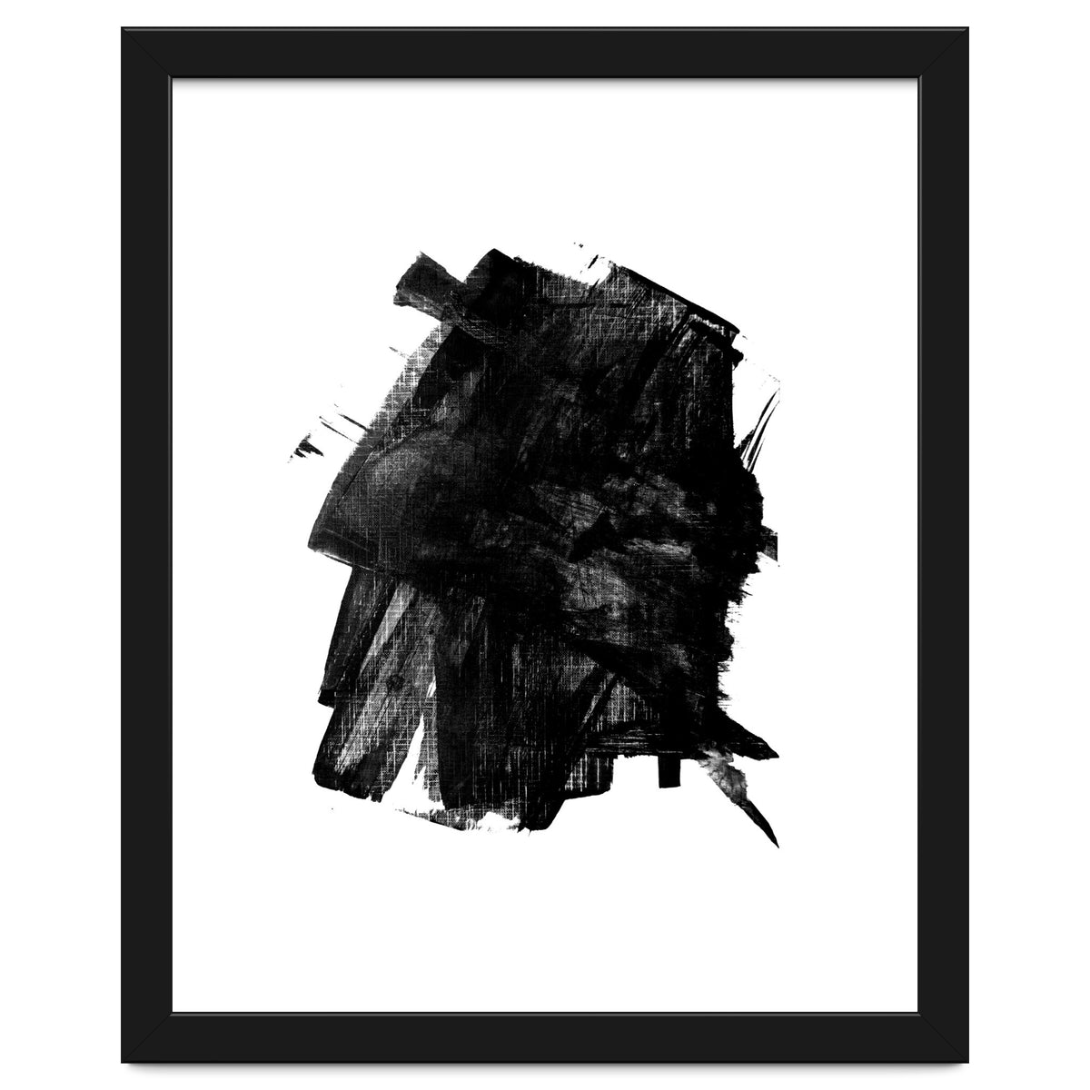 Minimalist Textured Brushstroke Art #3