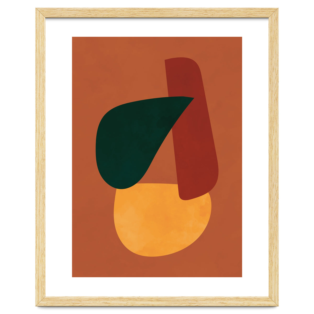 Abstract Shapes Boho Modern Mid Century Modern