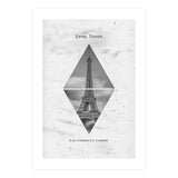 Coordinates PARIS Eiffel Tower (Print Only) thumbnail