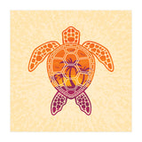 Tropical Sunset Sea Turtle Design (Print Only) thumbnail