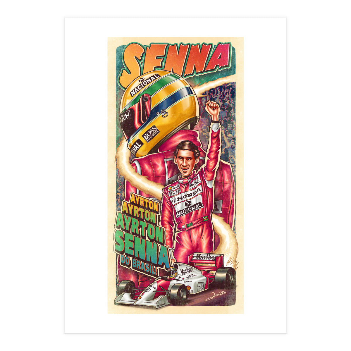 Ayrton Senna do Brasil (Print Only)