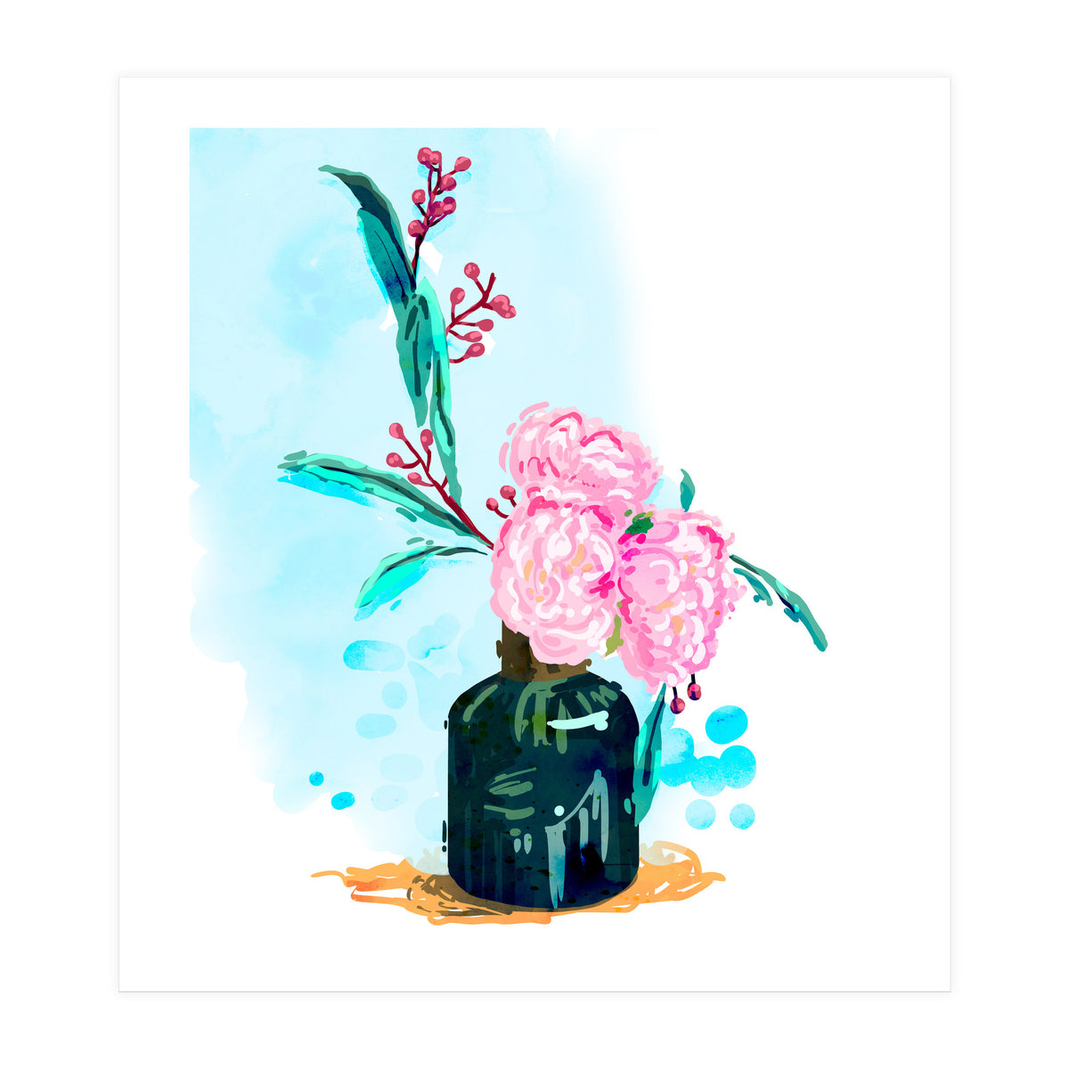 Sitting Pretty (Print Only)