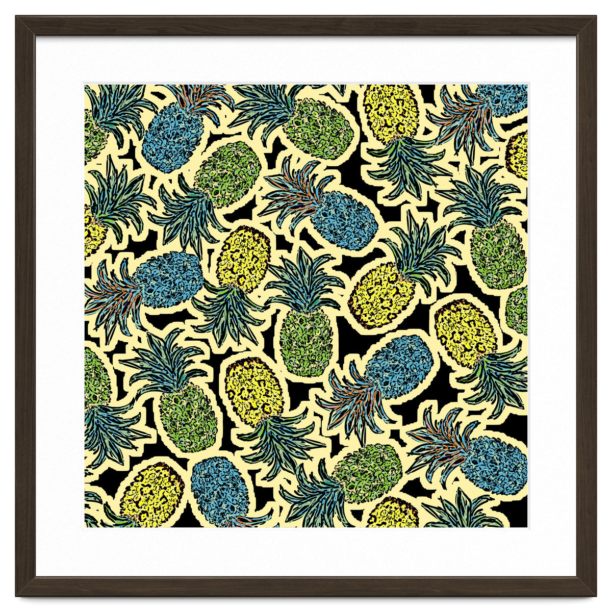 Pineapple Pandemonium Retro Tone