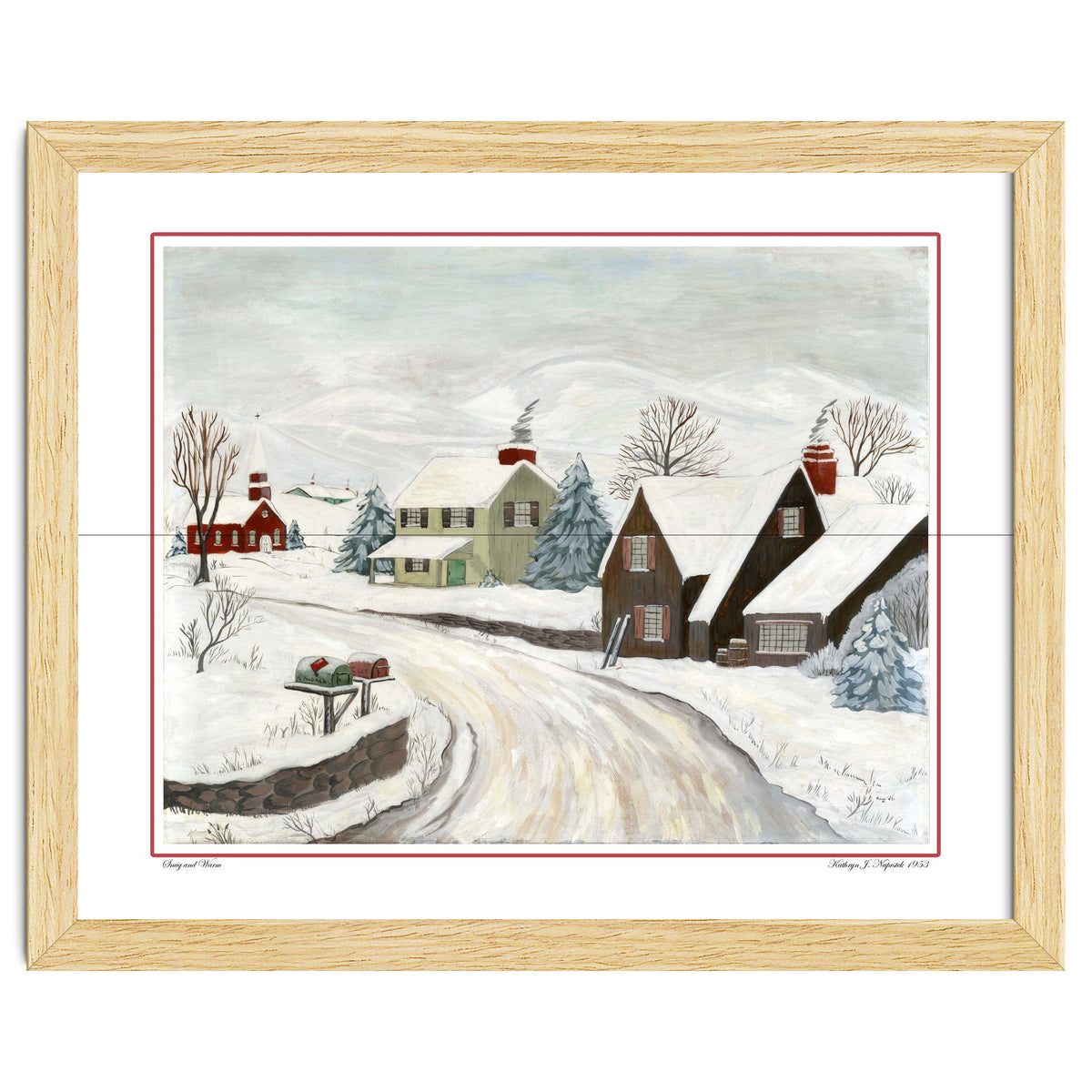 Snug & Warm Watercolor