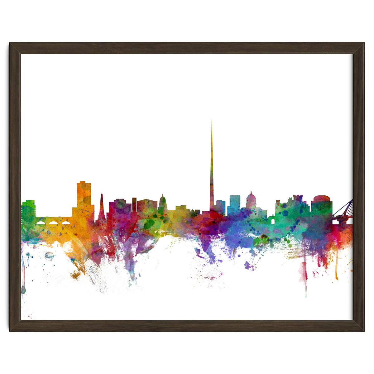 Dublin Ireland Skyline