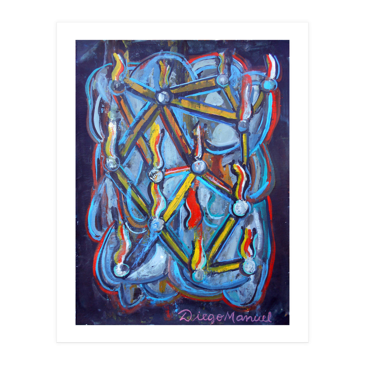 Pop Abstracto 2021 1 (Print Only)