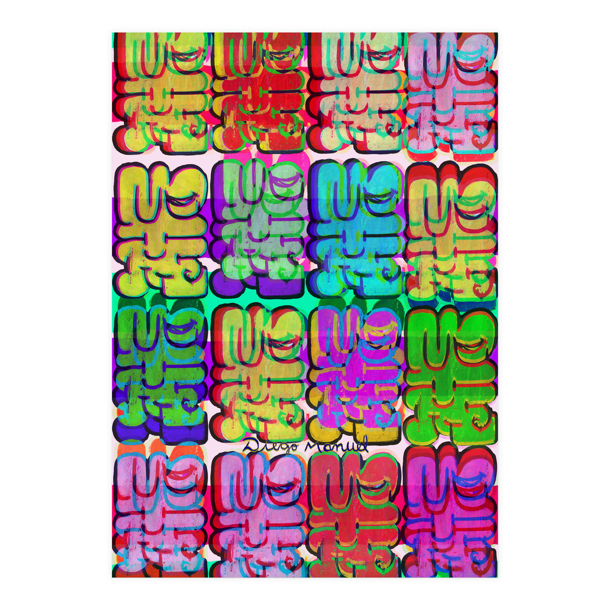 Graffitis 2021 Tapiz 126 (Print Only)