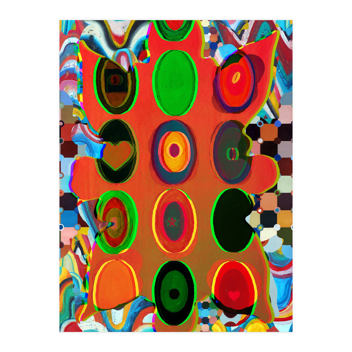 Pop Abstract 2023 Tapiz 100 (Print Only)