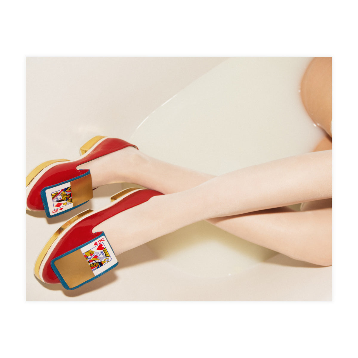 The Queen is Thirsty. Really, really Thirsty (Print Only)