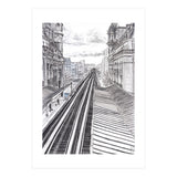 Railroad From Passy (Print Only) thumbnail