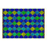 Ocean Breeze - Watercolor Moroccan Lattice (Print Only) thumbnail