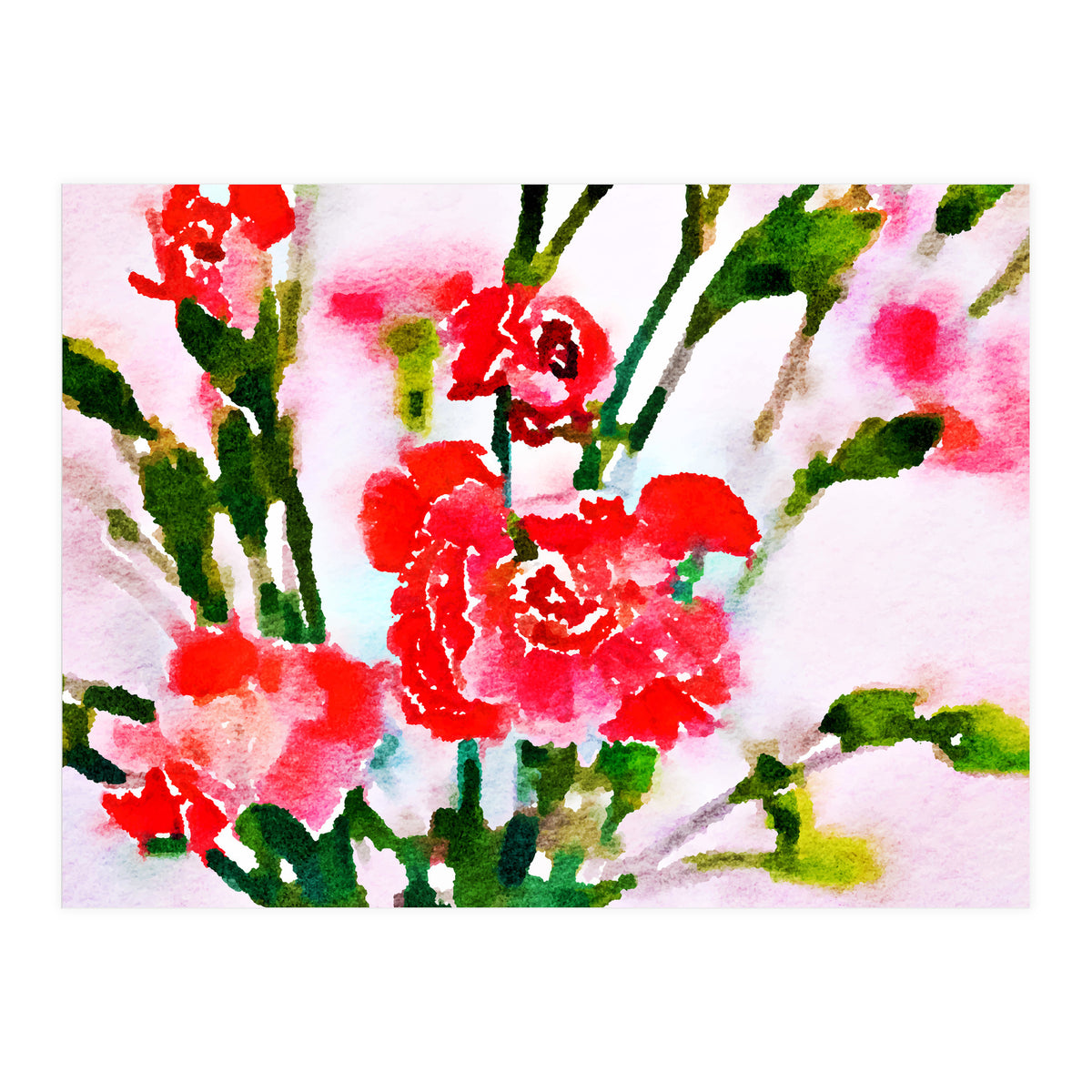Red Blossom (Print Only)