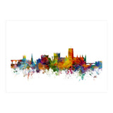 Durham England Skyline Cityscape (Print Only) thumbnail