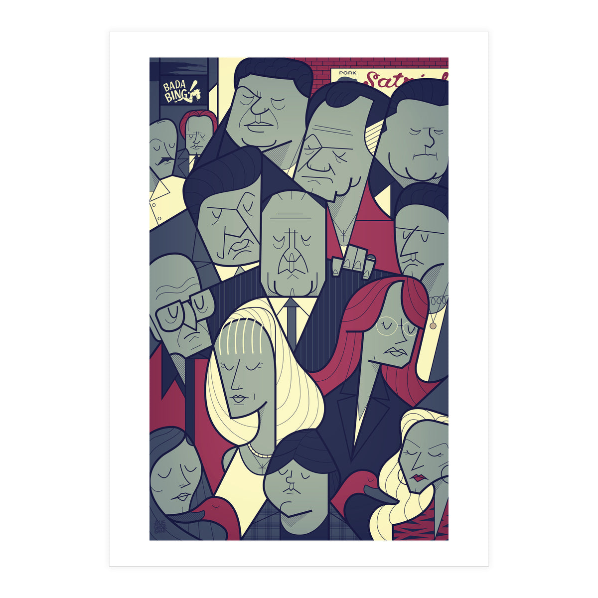 Sopranos (Print Only)