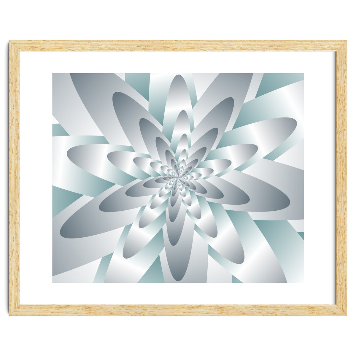 Swirl Flower Pattern