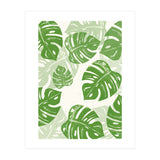 Linocut Monstera  (Print Only) thumbnail