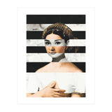 Raphael's La Fornarina & Audrey Hepburn (Print Only) thumbnail