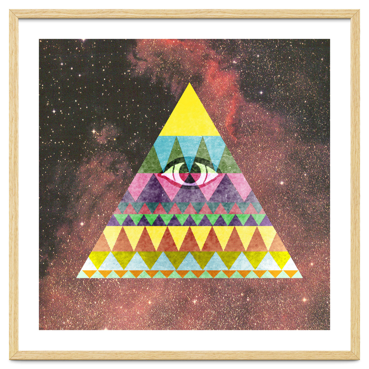 Pyramid In Space