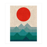 Geometric landscape I (Print Only) thumbnail
