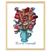 Flores Y Ojos 3d