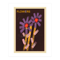 Blurry flowers  (Print Only)
