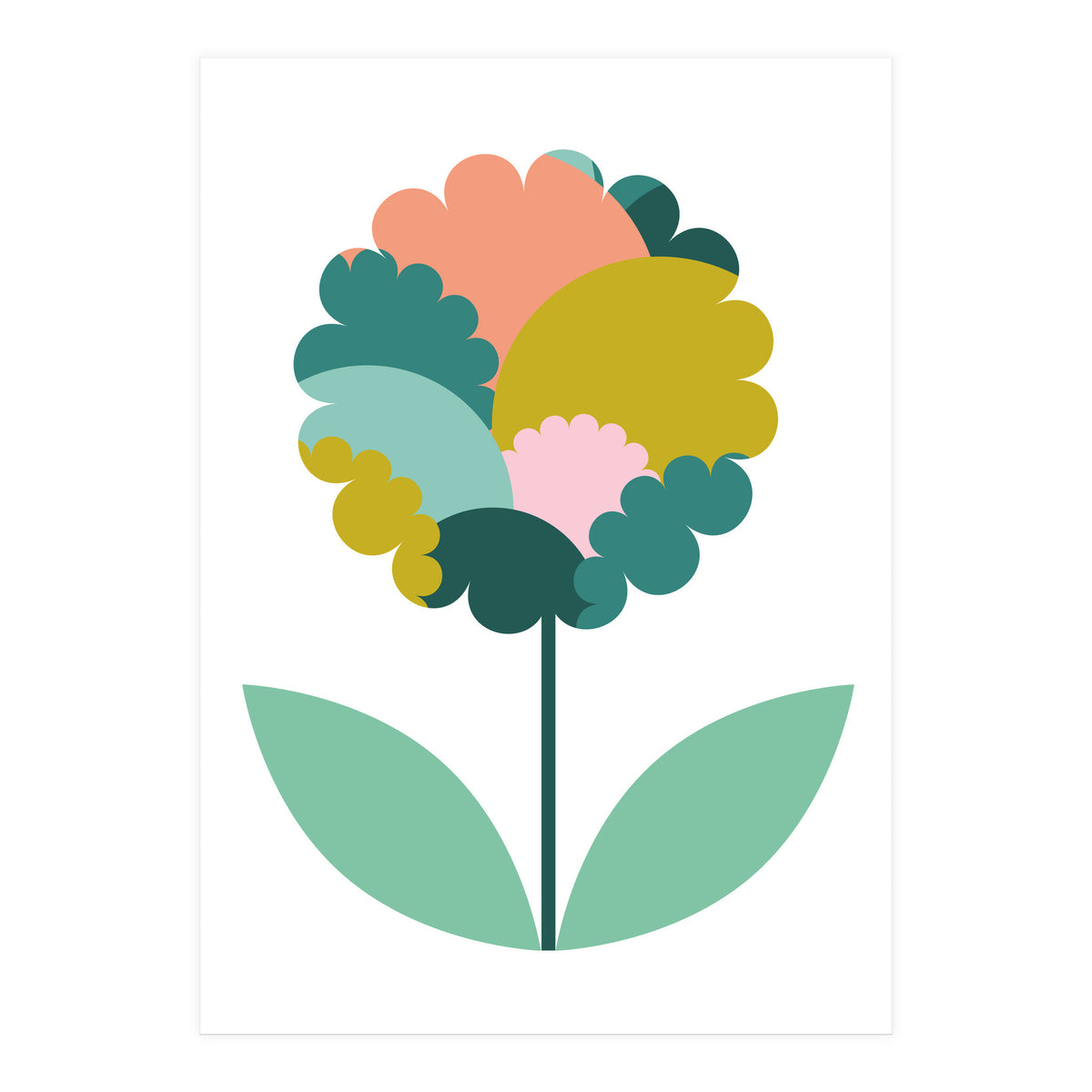 Big flower (Print Only)