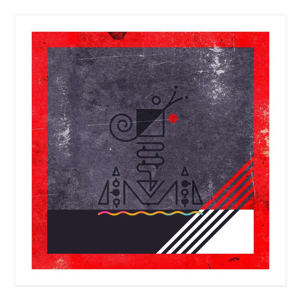 Fake Aztec (Print Only)