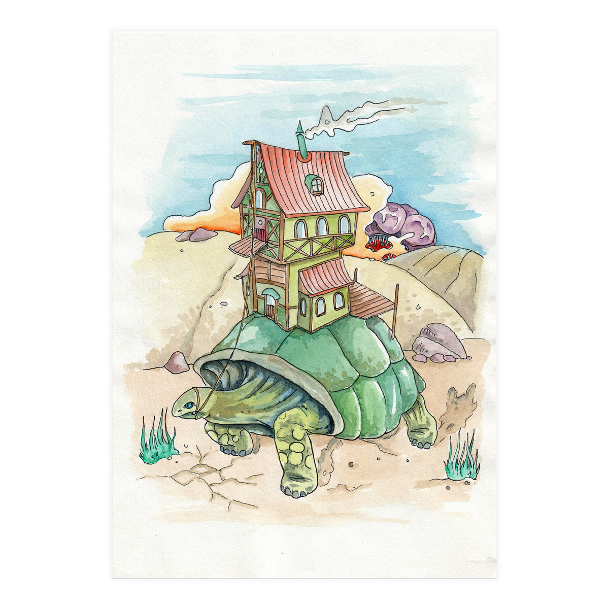 Slow traveling (Print Only)