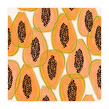 Papaya Cravings | Pastel Watercolor Tropical Fruit Food Painting | Juicy Sweet Illustration (Print Only) thumbnail