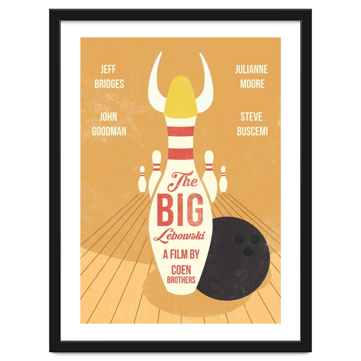 Big Lebowski movie poster