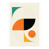 Mid Century Modern Abstract Pop  (Print Only) thumbnail