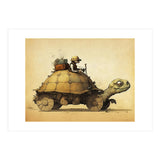 Tortoise Car Steampunk Illustration (Print Only) thumbnail