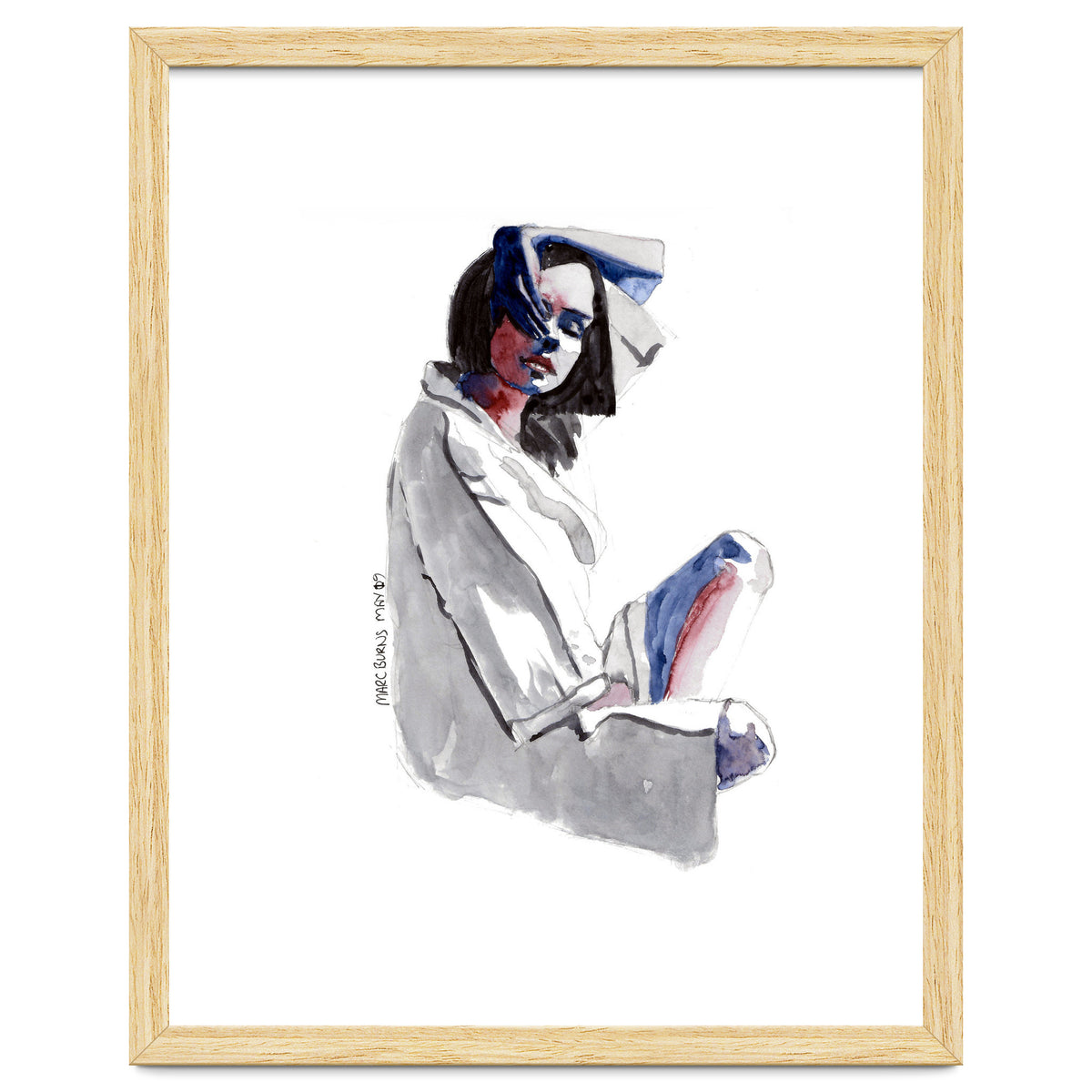 Untitled #24 - Woman in white