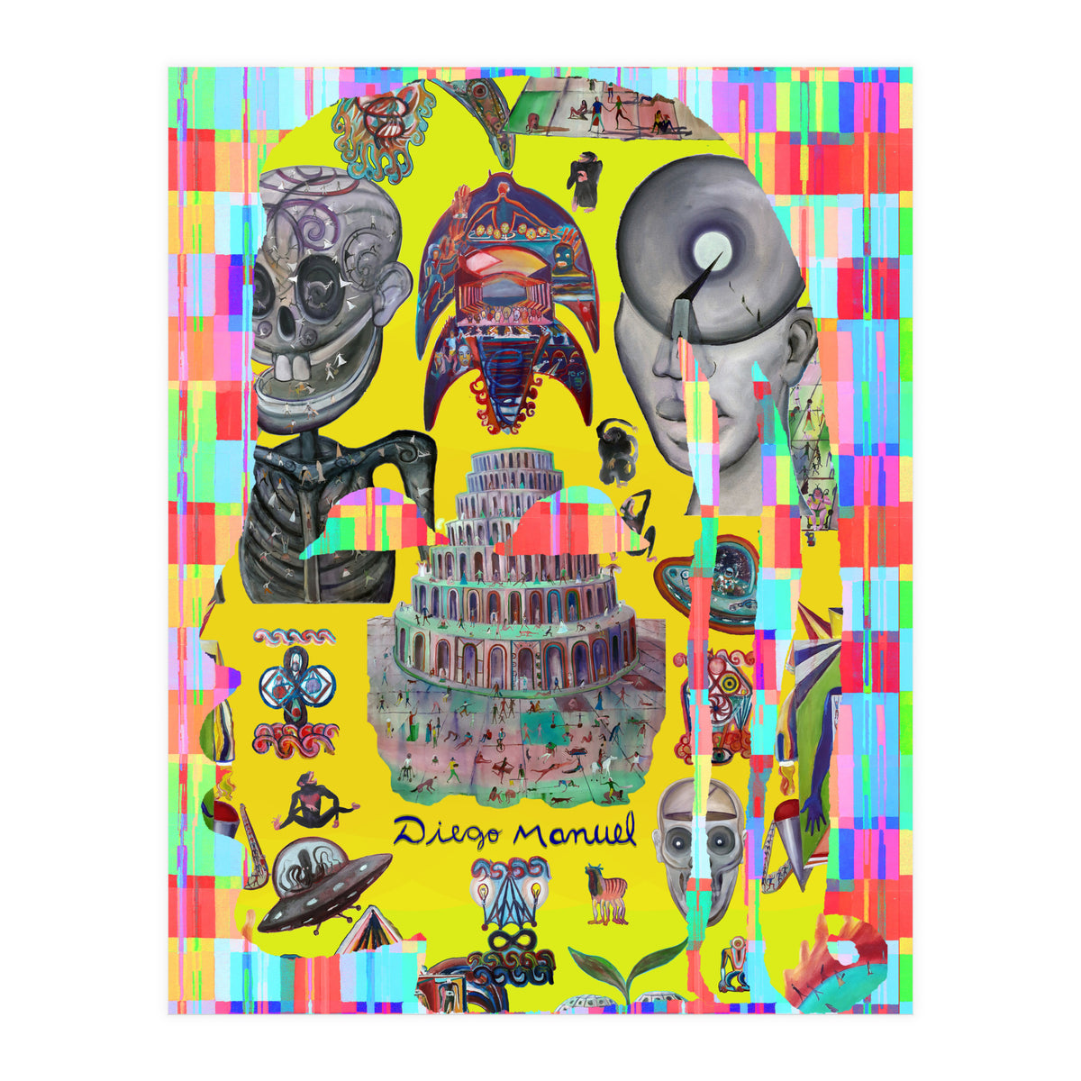 Abstracto Pop Nuevo B Nuevo 17 (Print Only)