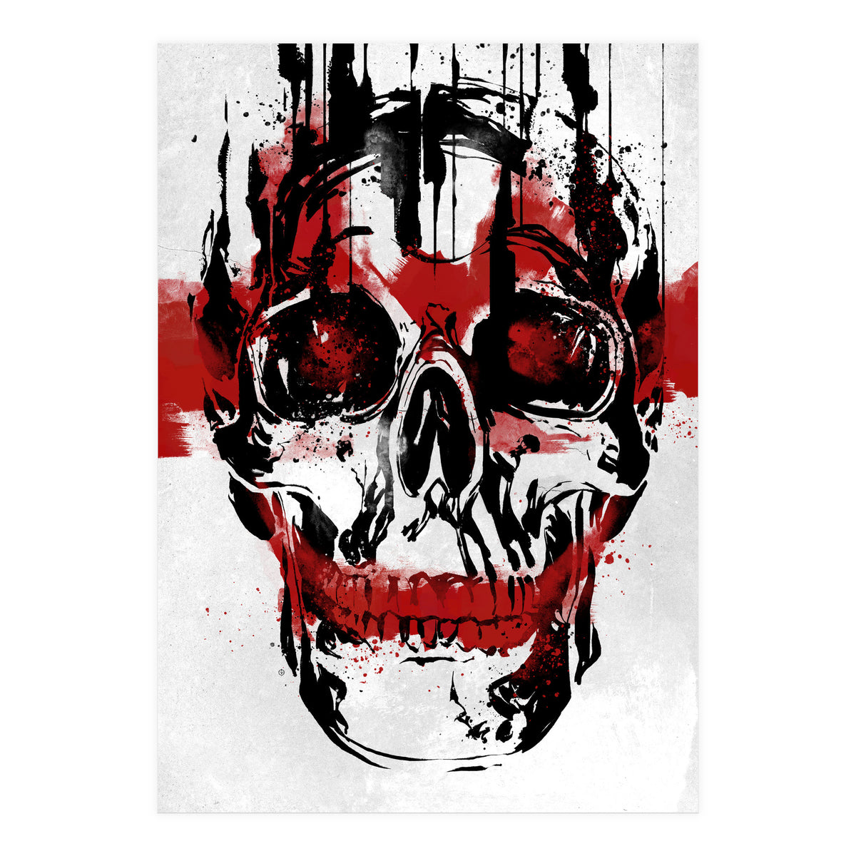 Ink Skull (Print Only)