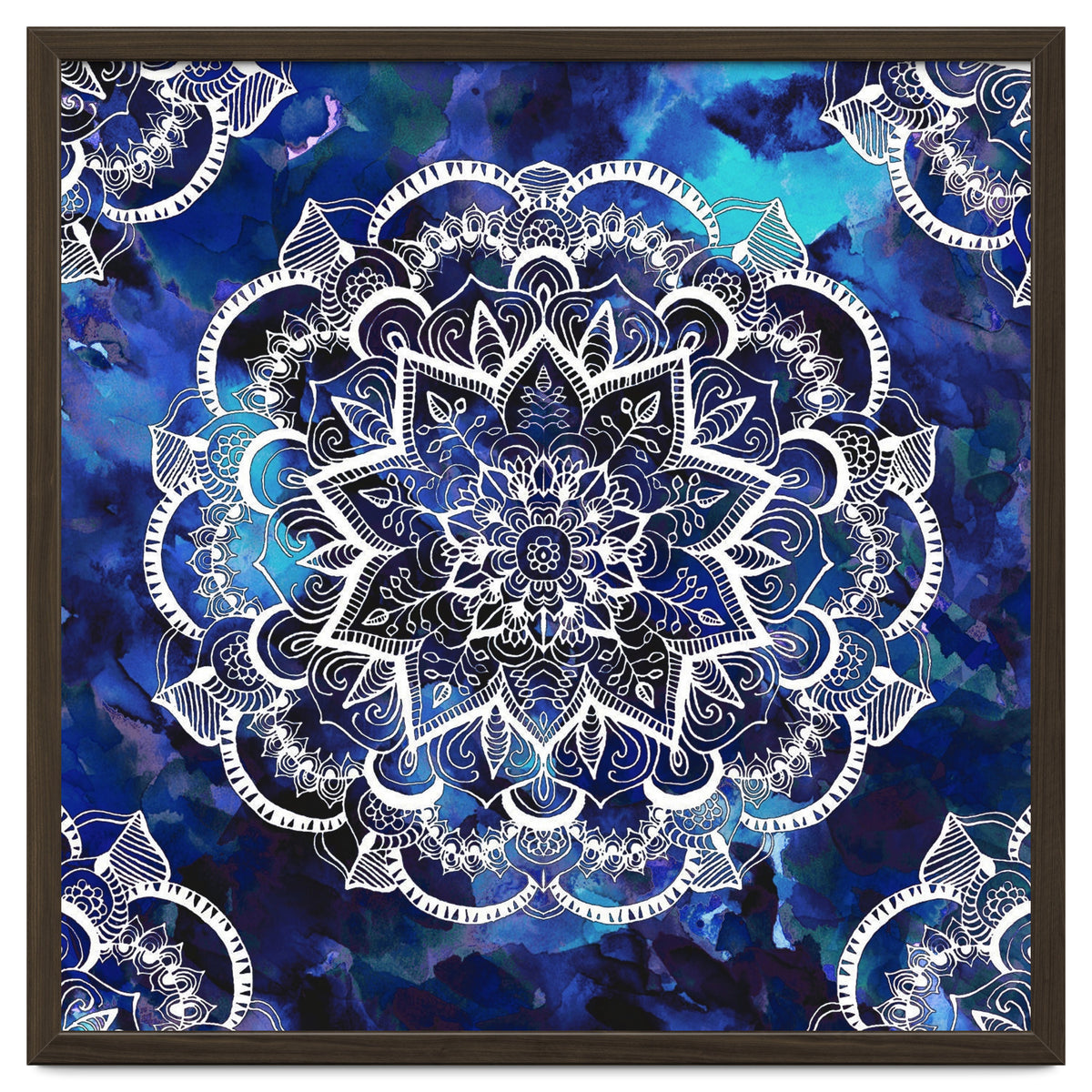 Queen Starring of Mandalas Navy