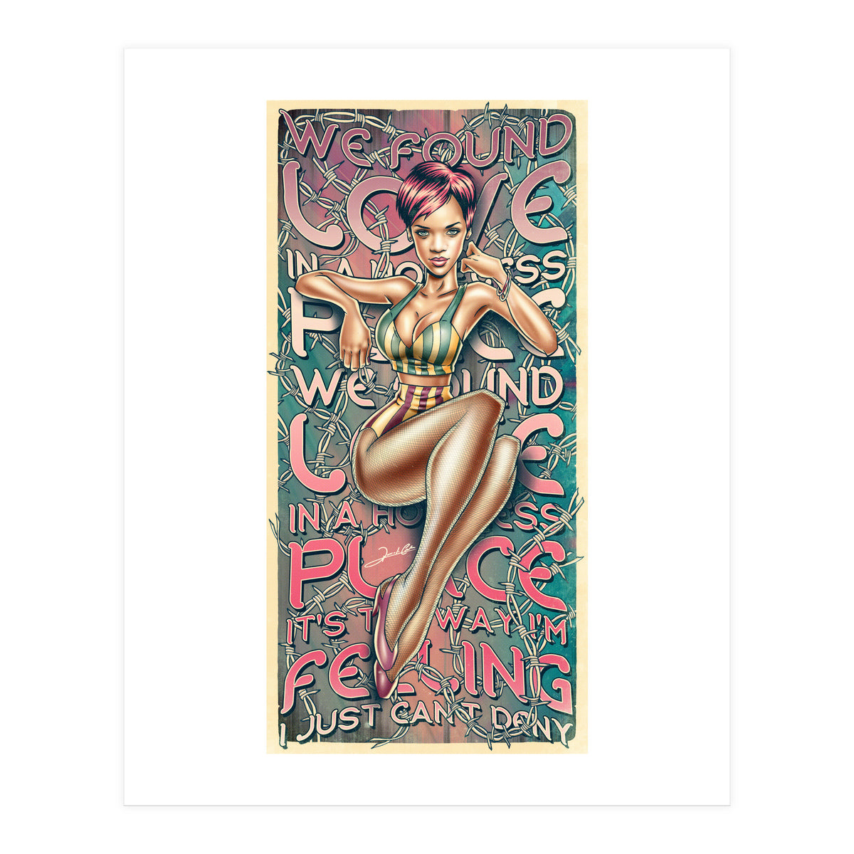 We Found Love (Print Only)