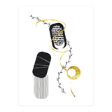 Black & White Abstract No. 1 | gold (Print Only) thumbnail