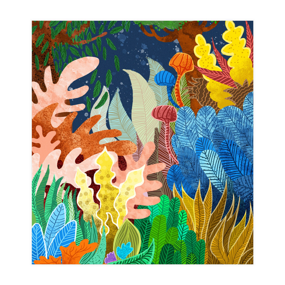 Night Forest (Print Only)